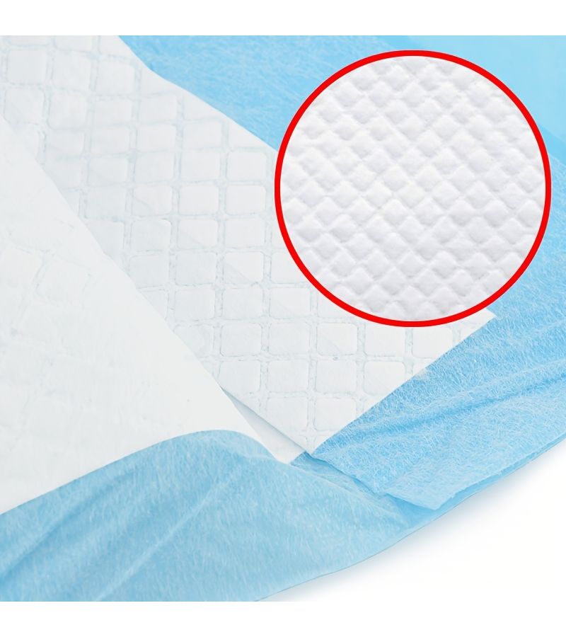 40 Pcs Unscented Dog Pee Pads Quilted Leakproof Instant Absorption Potty Training Indoor Floor Protection - Image 4