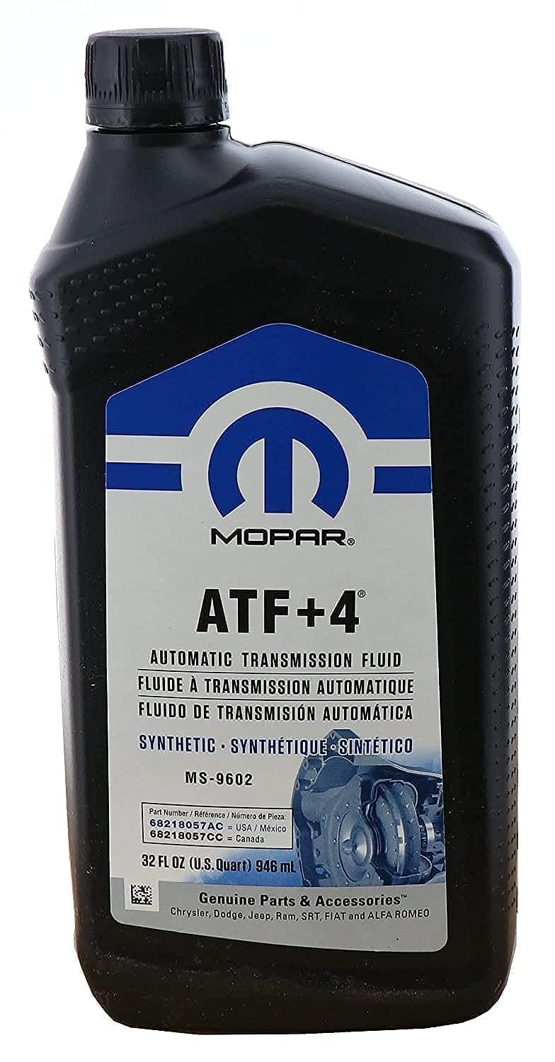 Chrysler (68218057AC) Genuine Mopar Fluid ATF+4 Automatic Transmission Fluid - 1 Quart, 32 Ounces - Image 4