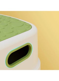 LIMOS 2 Step Stool for Kids Toilet Potty Training Non-Slip Toddler Step Stool with Handle for Bathroom Sink  - Image 3
