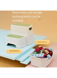 LIMOS 2 Step Stool for Kids Toilet Potty Training Non-Slip Toddler Step Stool with Handle for Bathroom Sink  - Image 5
