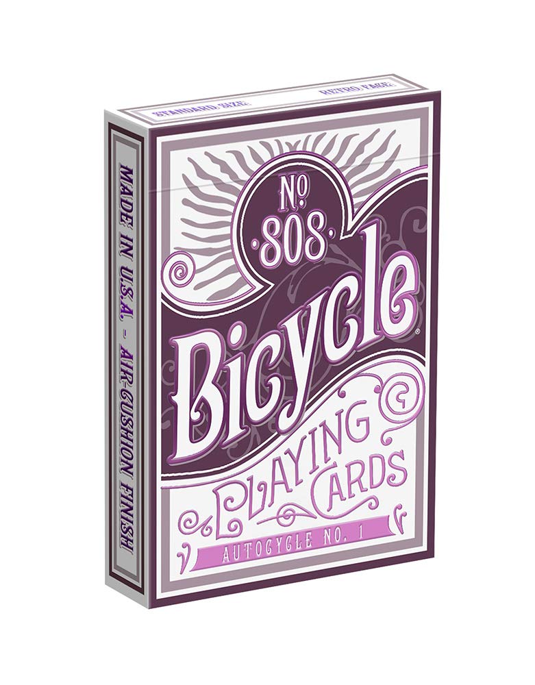 Bicycle Autocycle No 1 Purple Playing Cards - Image 2