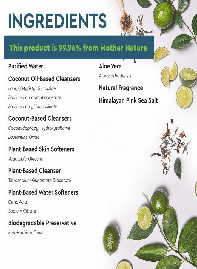 Puracy Natural Dish Soap Packs- Skin-Softening Plant-Based Dishwashing Soap, Non-Toxic Dish Soap, Organic Liquid Dishwashing Detergent Soap (Green Tea & Lime, 16 fl oz, 3 Pack) - Image 4