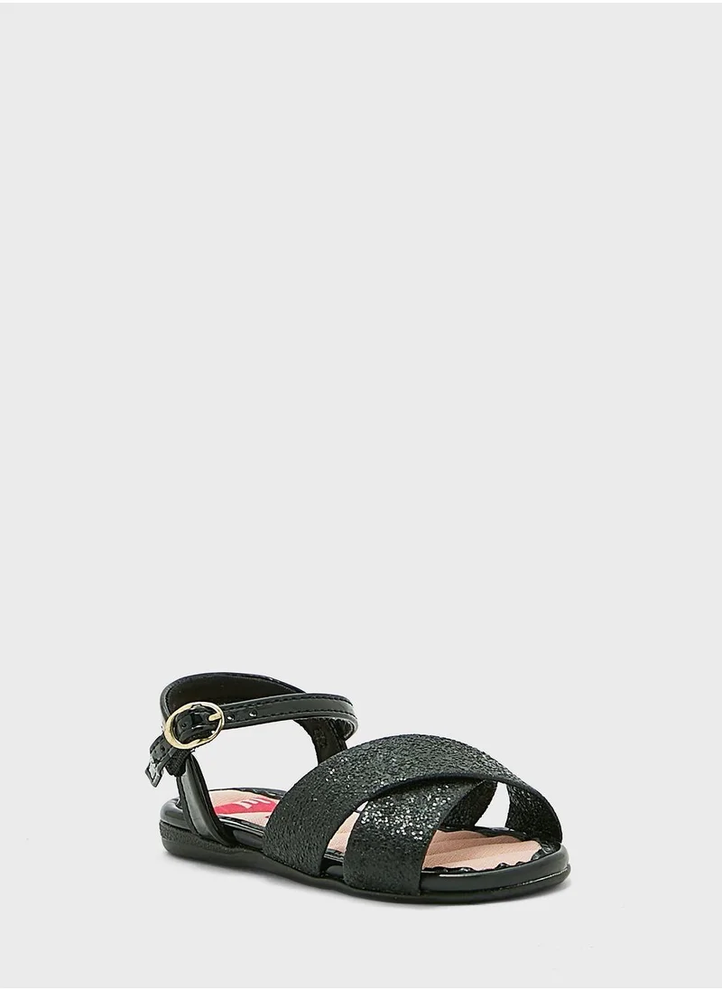 موليكينها Infant Chin Back Strap Sandal