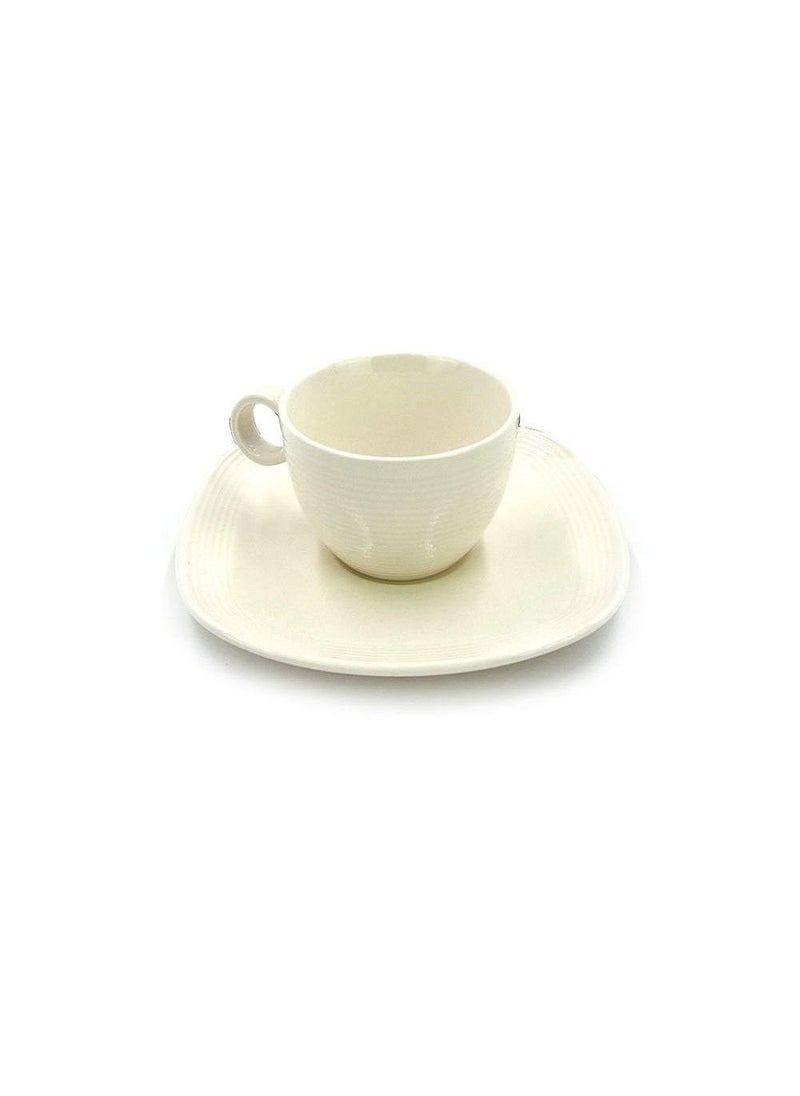 Qualitier Espresso 12-Piece Cups and Saucers - Image 2