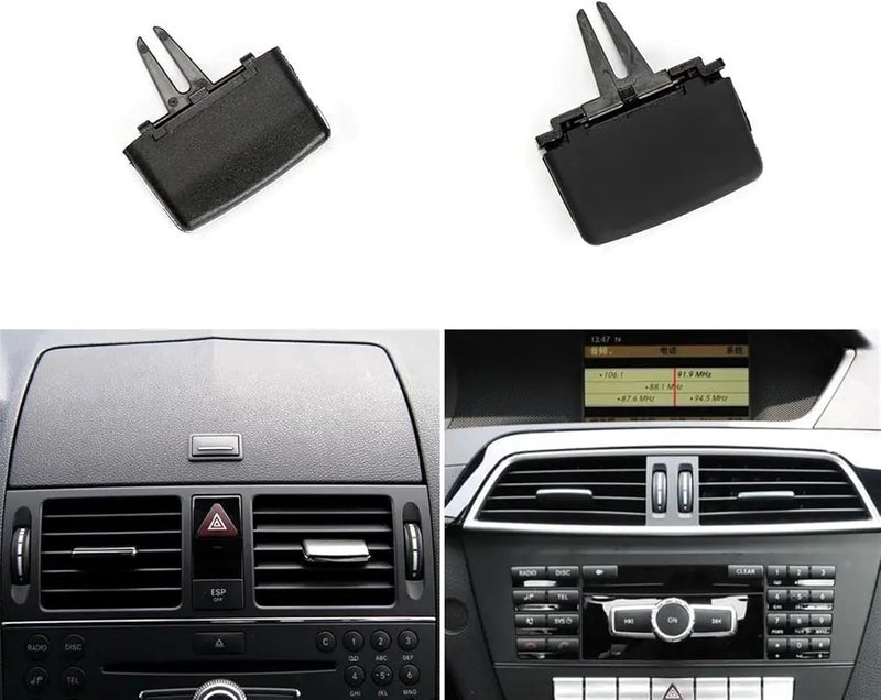 DEMULAX Air Conditioner Vent Grille Outlet Tab Clips for Mercedes-Benz - Image 5