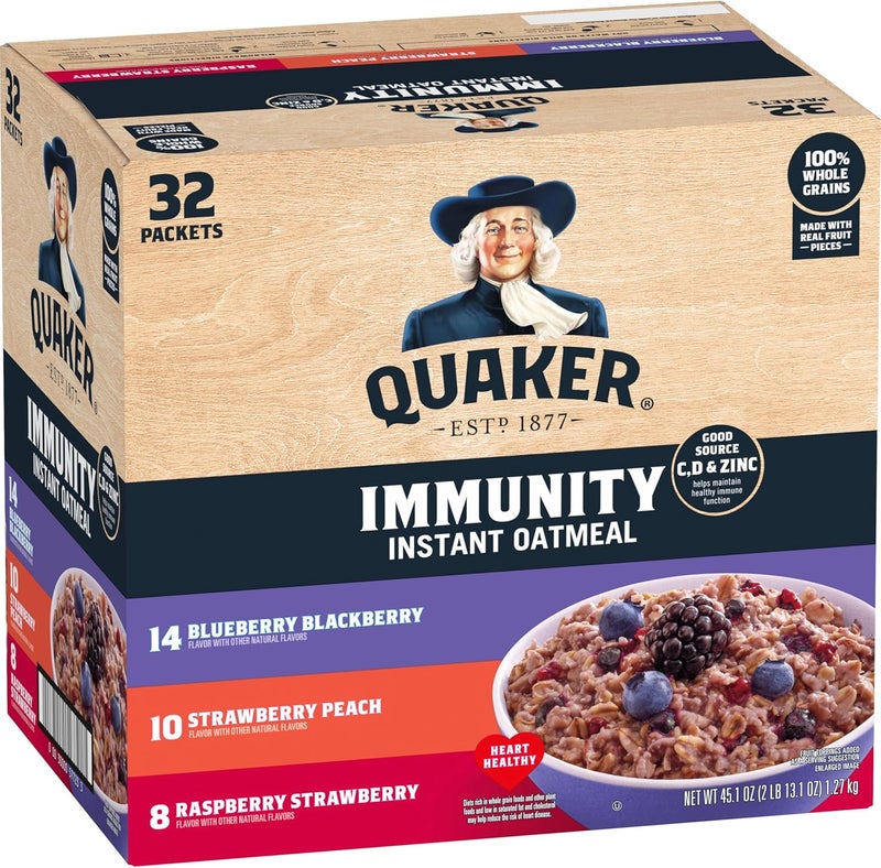 Quaker Instant Oatmeal Fruit Fusion Variety Pack - Image 1