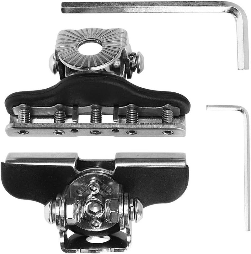 Universal Stainless Steel Rotatable Hood Light Bar Bracket IP68 Spotlights Clamp Holder With 2 Wrenches - Image 1