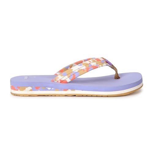 YOHO Marble Slippers for Women | Cushioned Slippers| Lightweight| Waterproof | Violet - UK 4 - Image 1
