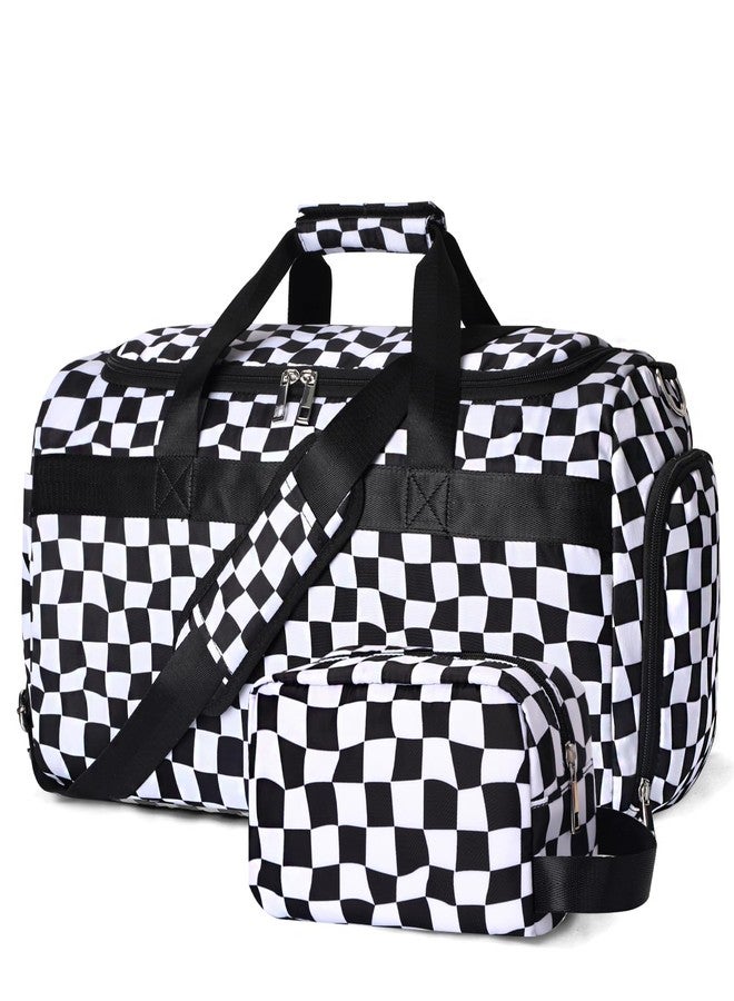 Bosidu Sports Gym Bag for Men Women, Large Travel Duffle Bag with Shoe Compartment and Wet Pocket, Lightweight Weekender Overnight Bag Fitness Workout Bags for Sports, Gym, Travel - Image 1