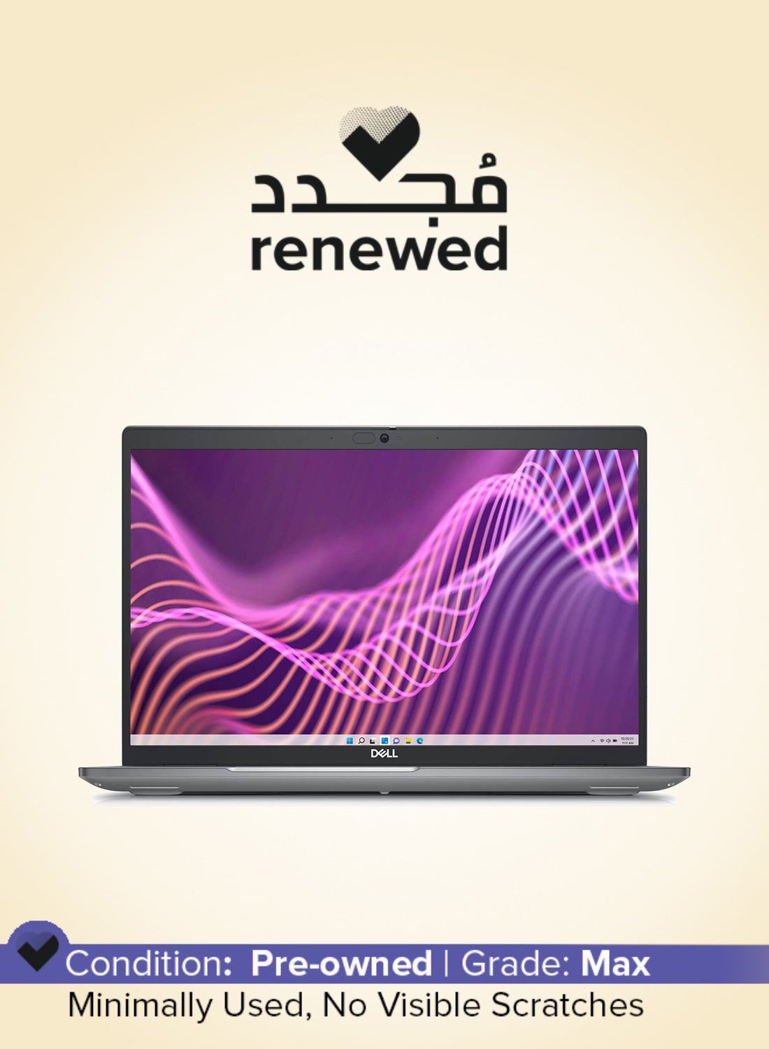 Renewed - Latitude 5540 Laptop 15.6-Inch FHD IPS Display, Intel Core i5-1345u Processor/13th Gen/16GB RAM/256GB SSD/Intel Iris Xe Graphics/Windows 11 Pro English silver