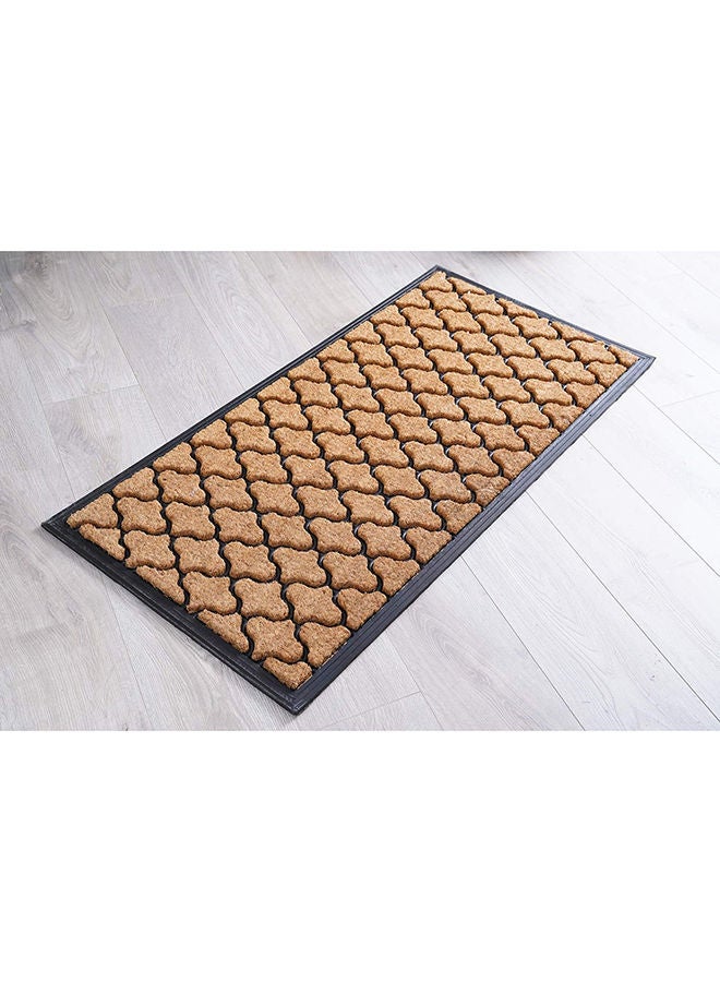 Pan Home سجادة باب برايس 60×120 سم، لون طبيعي/أسود - Image 2