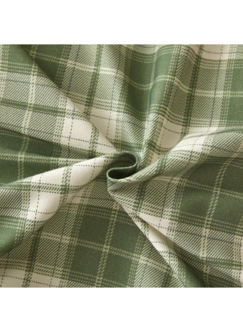 الأزرق جي دبليو 4 قطعة مجموعة 1.5 متر / 1.8 متر سرير مزدوج القطن لحاف مجموعة أدوات منزلية هدية عيد ميلاد - Image 4