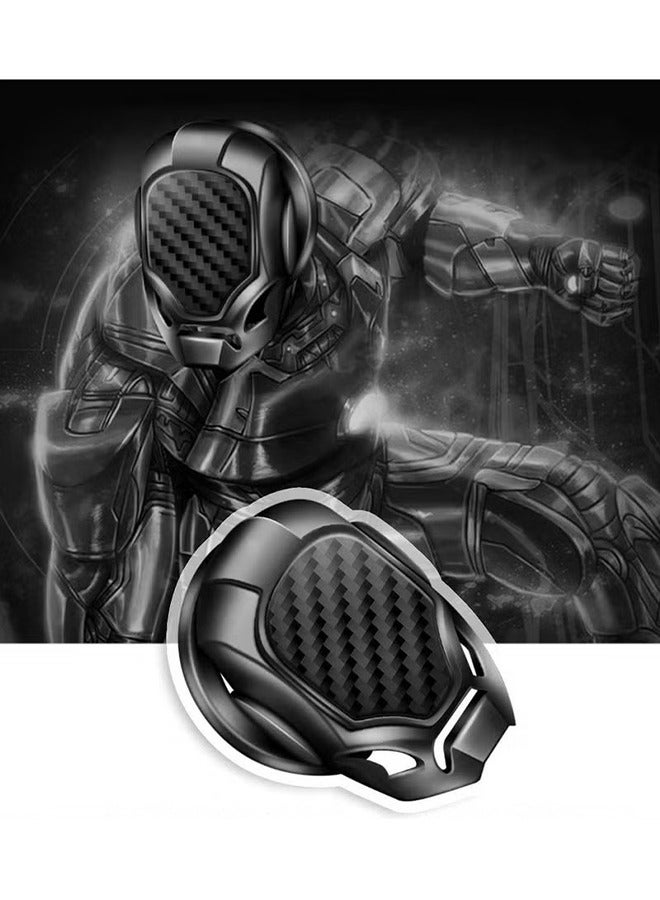 HY Car Push Start Button Cover, Engine Stop Protective Cover Decoration, Interior Modification Accessories to (Black) - Image 5