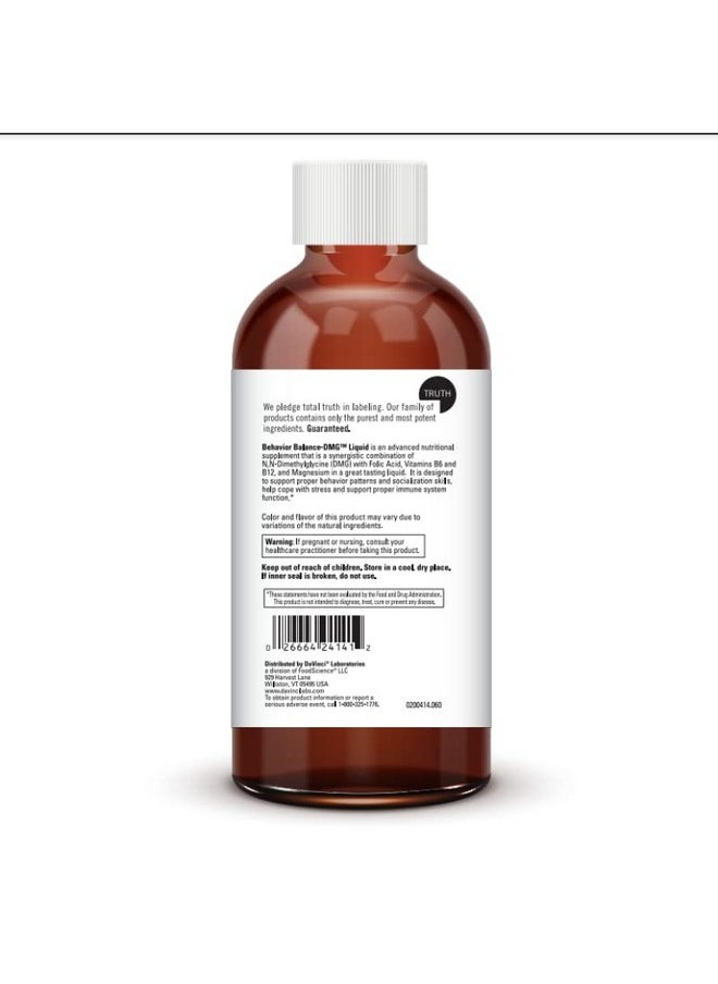 Davinci - Labs Behavior Balance Dmg Liquid A Dietary Supplement To Support Balanced Behavior And Manage Stress 10.14 Fl Oz (60 Servings) - Image 1