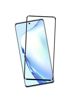 Generic Curved Tempered Glass Screen Protector for Vivo V27 5G/Vivo V27 Pro 5G Full Glue Full Screen Coverage with Easy Installation Kit  - Image 1