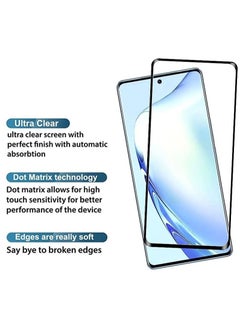 Generic Curved Tempered Glass Screen Protector for Vivo V27 5G/Vivo V27 Pro 5G Full Glue Full Screen Coverage with Easy Installation Kit  - Image 4