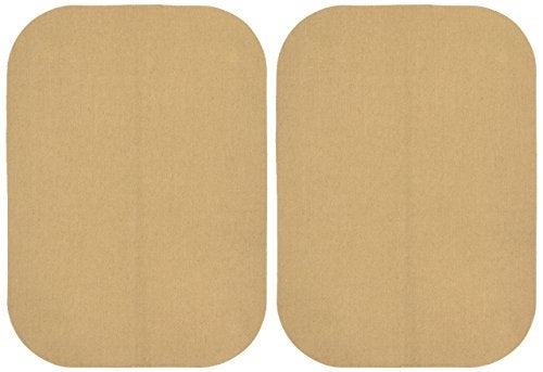 Wrights 230008091B Bondex Iron-On Patches 5"X7" 2/Pkg-Beige - Image 2