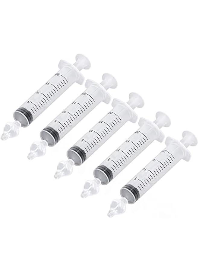 Gonice Infant Nose Cleaner Safe Syringe Nasal Irrigator Rinse Tool Easy Carry Lightweight Nose Nursing (20ml) - Image 1