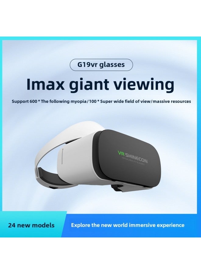 2024 جديد ألف سحر VR SHINECON نظارات الواقع الافتراضي الواقع الافتراضي الهاتف المحمول فيلم لعبة ثلاثية الأبعاد الرقمية - اللون: أبيض - Image 2