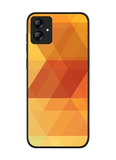 Rugged Black edge case for Samsung Galaxy A04 Slim fit Soft Case Flexible Rubber Edges Anti Drop TPU Gel Thin Cover - Yellow Fever