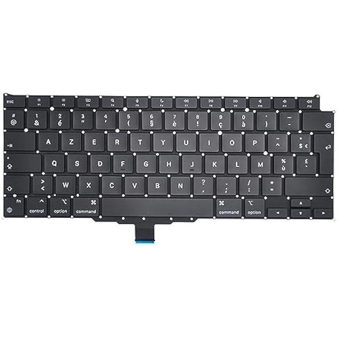 Padarsey REPLACEMENT CLAVIER FRENCH KEYBOARD COMPATIBLE WITH MACBOOK AIR RETINA 13 INCH M1 A2337 LATE 2020 YEAR KEYBOARD + SCREWS + SCREWDRIVER - Image 2