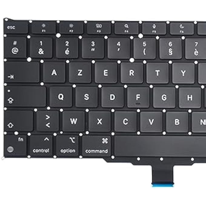 Padarsey REPLACEMENT CLAVIER FRENCH KEYBOARD COMPATIBLE WITH MACBOOK AIR RETINA 13 INCH M1 A2337 LATE 2020 YEAR KEYBOARD + SCREWS + SCREWDRIVER - Image 3