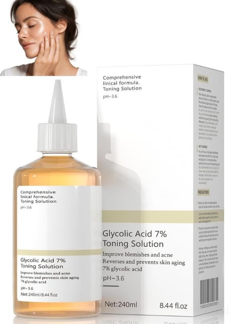 Glycolic Acid 7% Toning Solution Clear 240ml