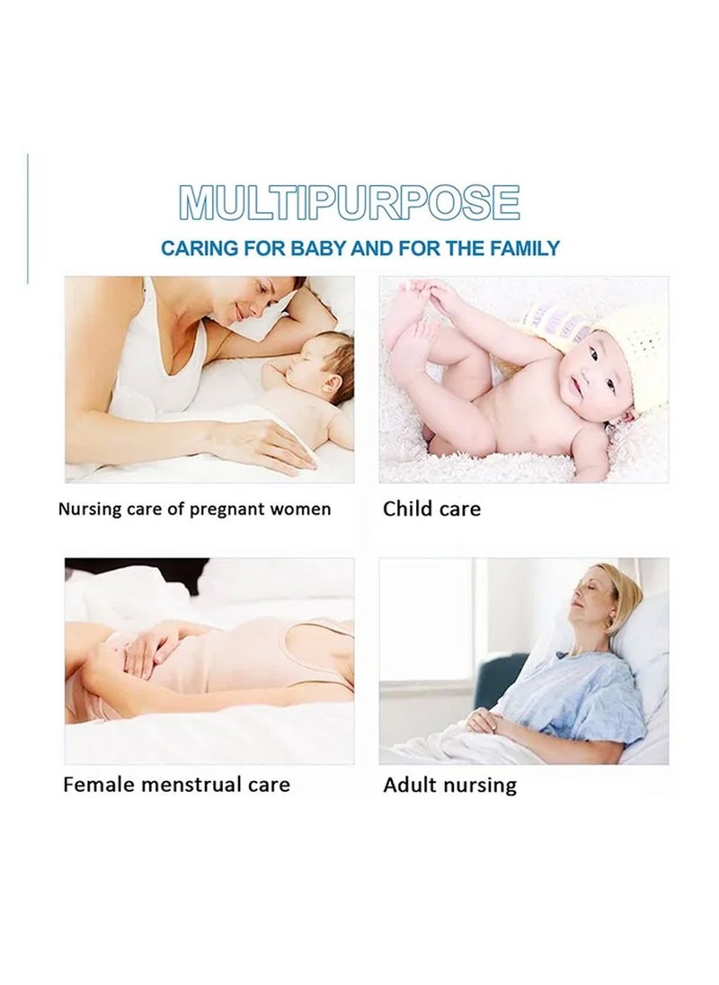 A TO Z A to Z - Disposable Changing Mat size (45cm x 60cm) Large- Premium Quality for Baby Soft Ultra Absorbent Waterproof - Pack of 155 - White  - Image 4