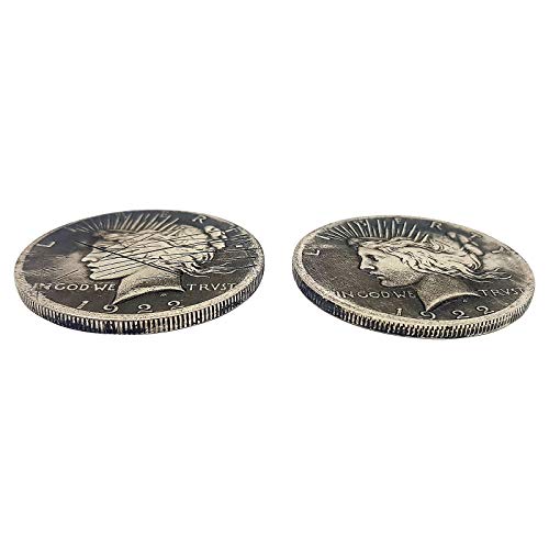 ASVP Shop Two Face 2 Sided Coin w/Scratch Prop Harvey Dent for BATMAN Costume Cosplay - Image 5