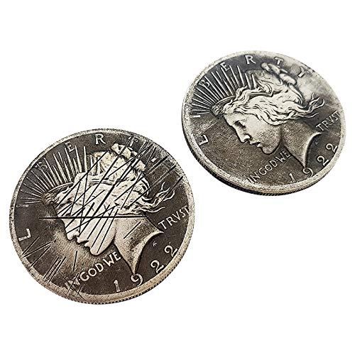 ASVP Shop Two Face 2 Sided Coin w/Scratch Prop Harvey Dent for BATMAN Costume Cosplay - Image 3