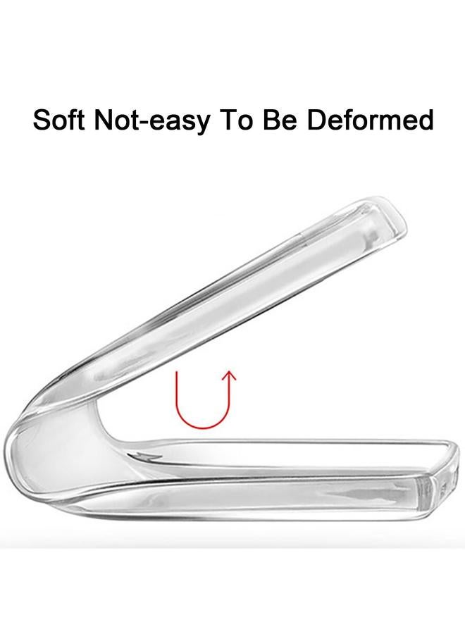 اس-توب جراب لهاتف OPPO Reno6 5G، جراب واقٍ ناعم شفاف فائق النحافة مصنوع من مادة TPU بسمك 0.75 مم - Image 4