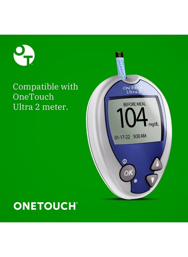 ONETOUCH Ultra Test Strips for Diabetes - 120 Count Diabetic Test Strips | Blood Sugar Test Strips for Blood Glucose Monitor Kit (2 Boxes, 60 Diabetes Test Strips Each)  - Image 3