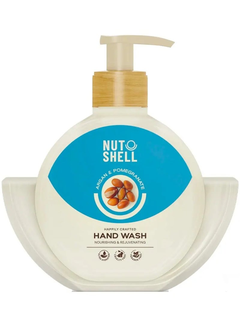 NUT SHELL Argan & Pomegranate Hand Wash - 375 Ml