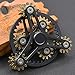 Bitopbi Pure Brass Fidget Spinner Gears Linkage Fidget Gyro Toy Metal DIY Hand Spinner Spins Long Time EDC Focus Meditation Break Bad Habits ADHD with Multiple Premium Bearings 13 Bearings Black - Image 3