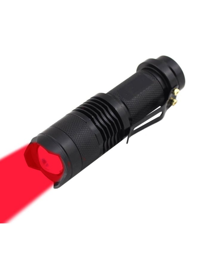 Generic Wayllshine  High Power 1 Mode Red Led Flashlight Single Mode Red Flashlight Red Light Flashlight Red Light Torch For Astronomy Aviation Night Observation  - Image 1