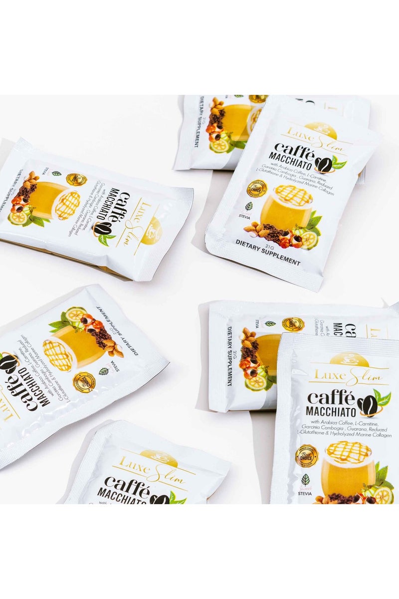 Luxe Slim Caffe Macchiato Herbal Coffee Drink Mix - Image 3