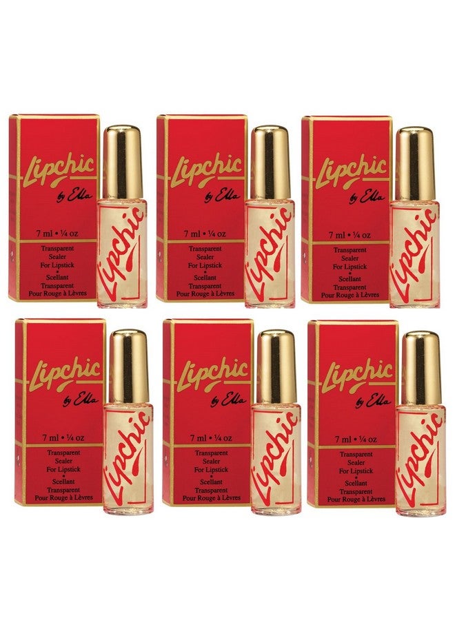 Lip Chic By Ella Lipchic Lipstick Sealers, 6 Pieces, Value Pack - Image 1