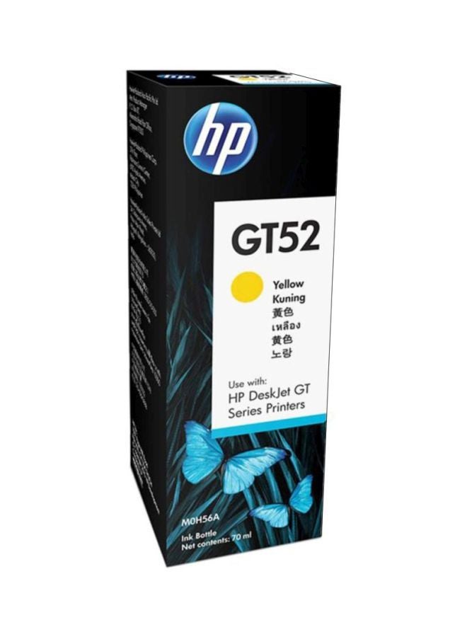 HP طابعة ديسك جيت HGT52 الكل في واحد بعبوة حبر يمكن إعادة تعبئتها، طراز M0H56AE أصفر - Image 2