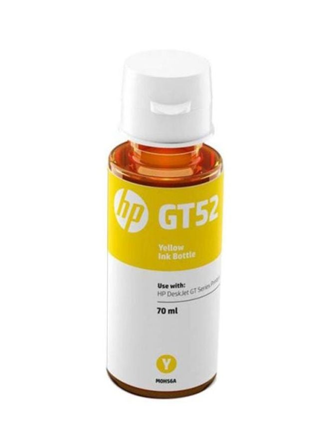 HP طابعة ديسك جيت HGT52 الكل في واحد بعبوة حبر يمكن إعادة تعبئتها، طراز M0H56AE أصفر - Image 1