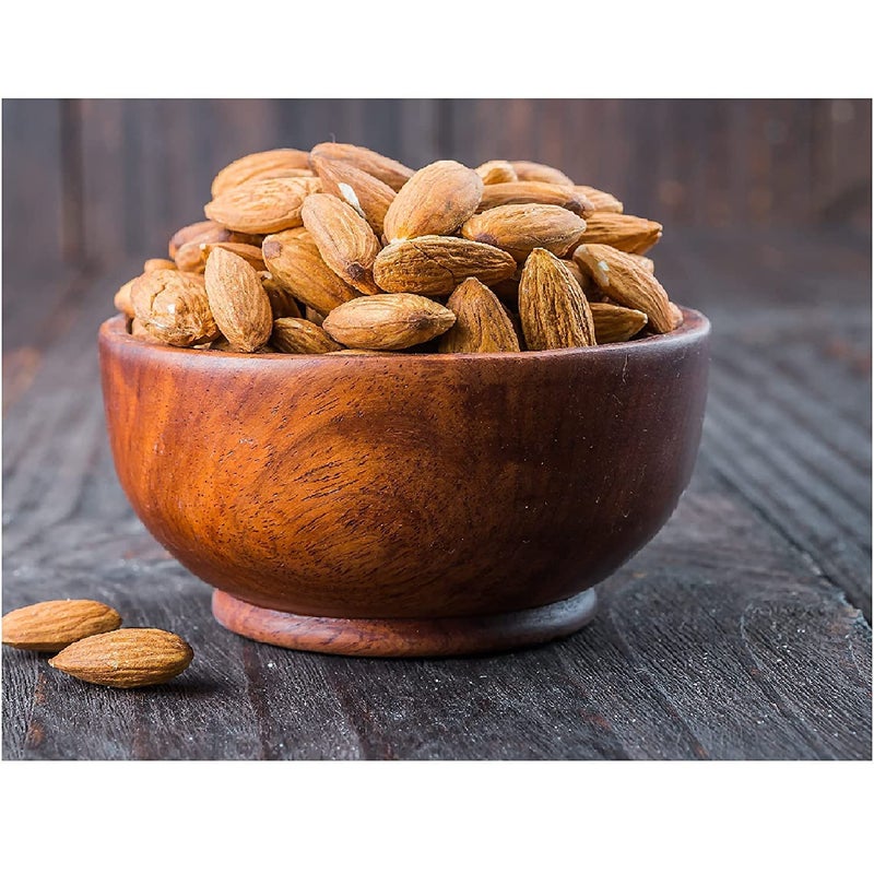 Shri Shri Handicraft Shri Shri Handicraft Wooden Bowl SEESAM Wooden Round Serving Bowl for Breakfast Snacks Soup Serveware Salad Bowls for Home Kitchen Brown Set of 2  - Image 2