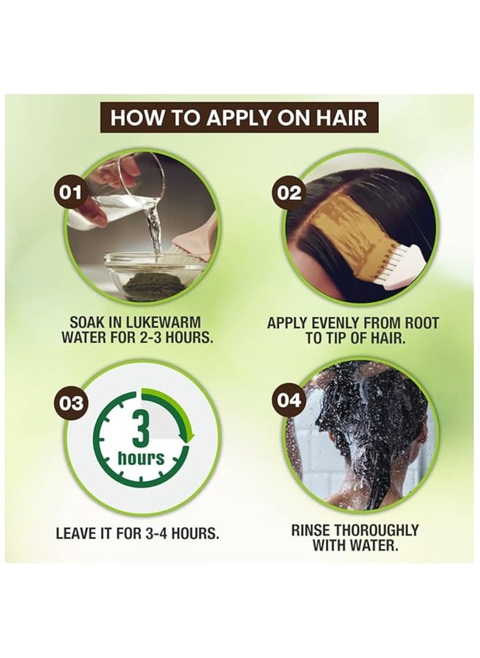 CLENZ Natural Pure Henna For Hair and Skin With Meso - 500 g  - Image 4
