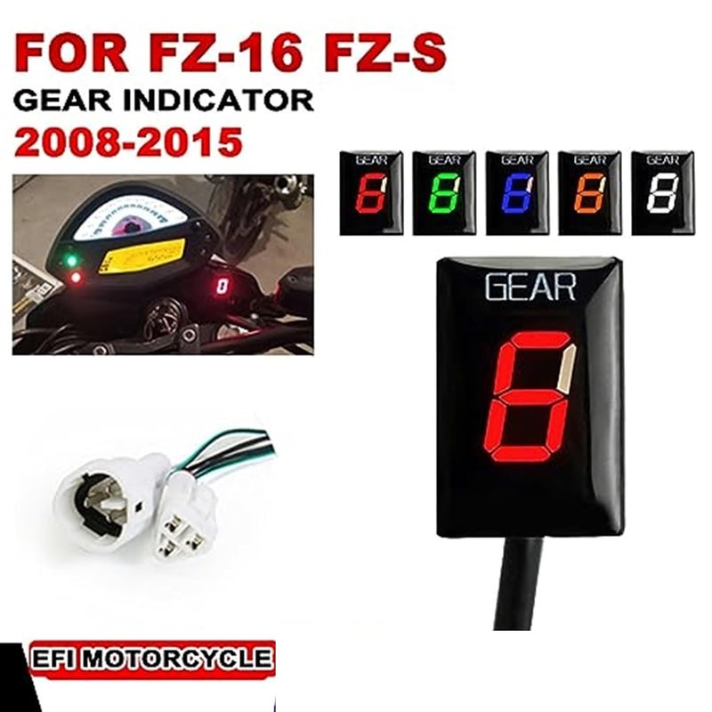 Wivplex Motorcycle Gear Indicator 1-6 Level Display - Image 3