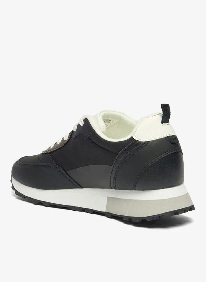 Dash Women's Colourblock Sports Shoes with Lace-Up Closure