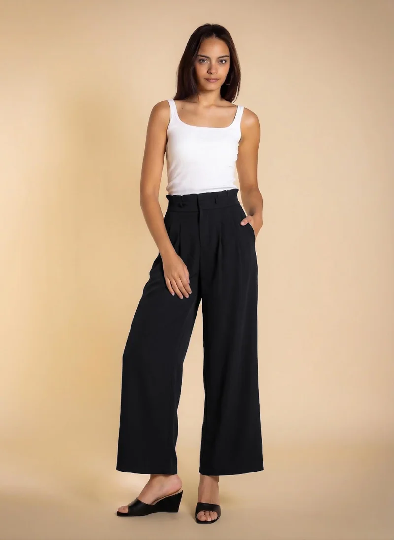 شايبس HIGH-WAIST PLEATED TROUSERS