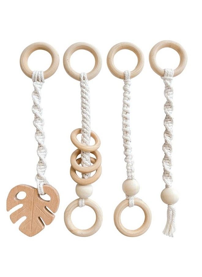 Artibetter - 4Pcs Baby Stroller Toys Car Hanging Bell Rattles Toys Newborn Crib Toys Infant Play Music Newborn Gift Baby Girl And Boy Gym For Birthday - Image 1