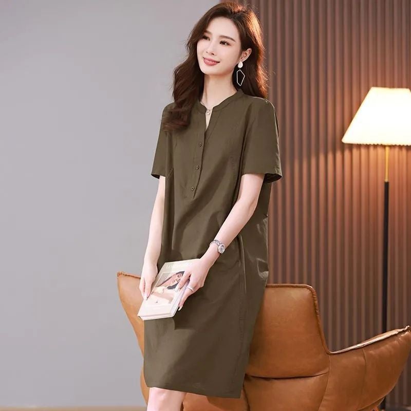Hepburn style dress, elegant feminine daily styling - Image 3