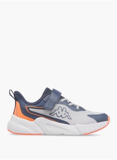 Kappa Boys' Logo Print Sports Shoes With Hook And Loop Closure  - Image 3