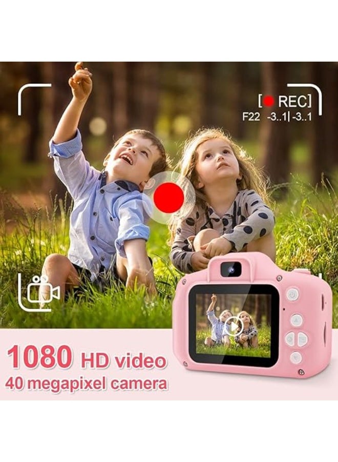 Kids Digital Camera HD 1080P with 3MP Sensor, IPS Screen, Selfie Mode & Built-in Games – Fun Educational Camera for Children - Image 5
