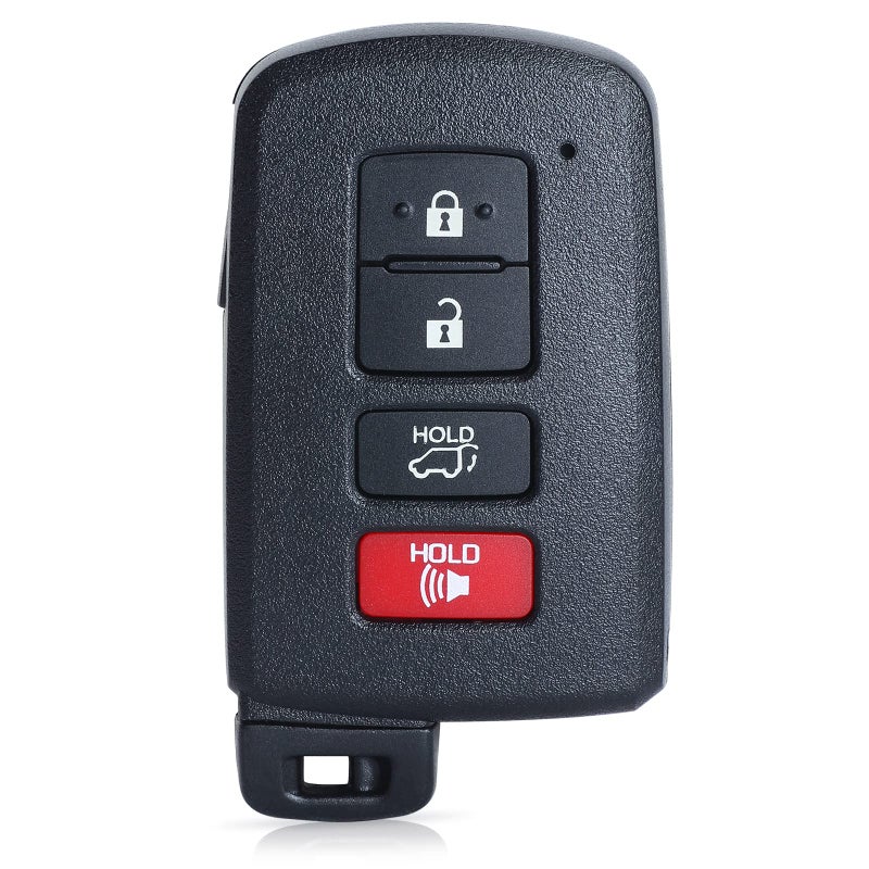 Keymall Keyless Entry Smart Prox Remote Key Fob Replacement for Toyota RAV4 2013 2014 2015 2016 2017 2018 4 Buttons 8A Chip 2814510020 G Board FCC IDHYQ14FBA PN899040R080
