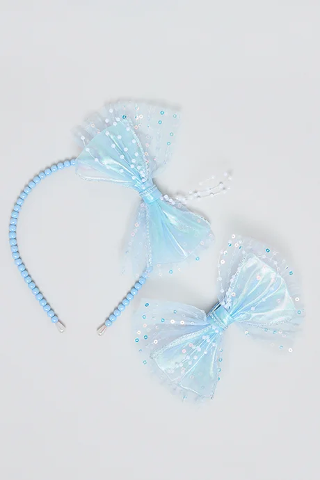 أر أند بي Hairband & Hairclip Set